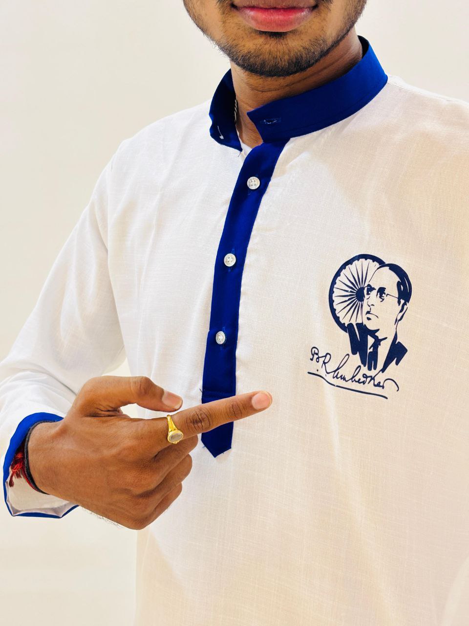 🔥 Bheem Jayanti Special Kurta – Celebrate with Pride! 🔥